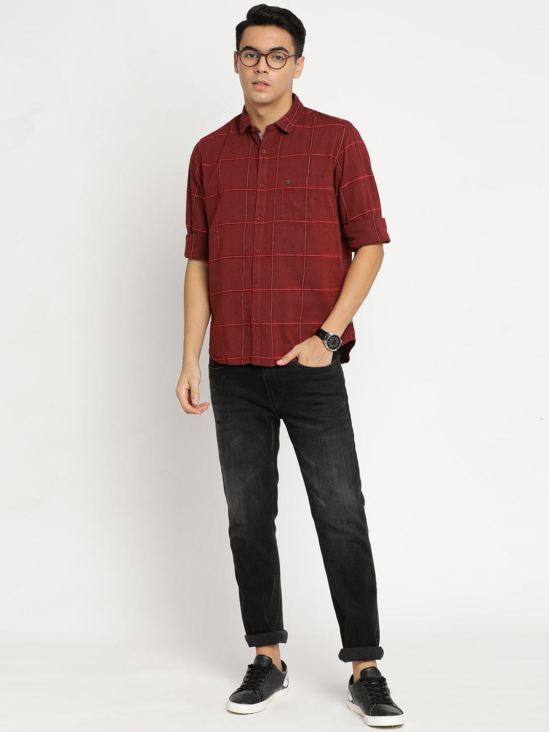 Red Checkerd Shirt