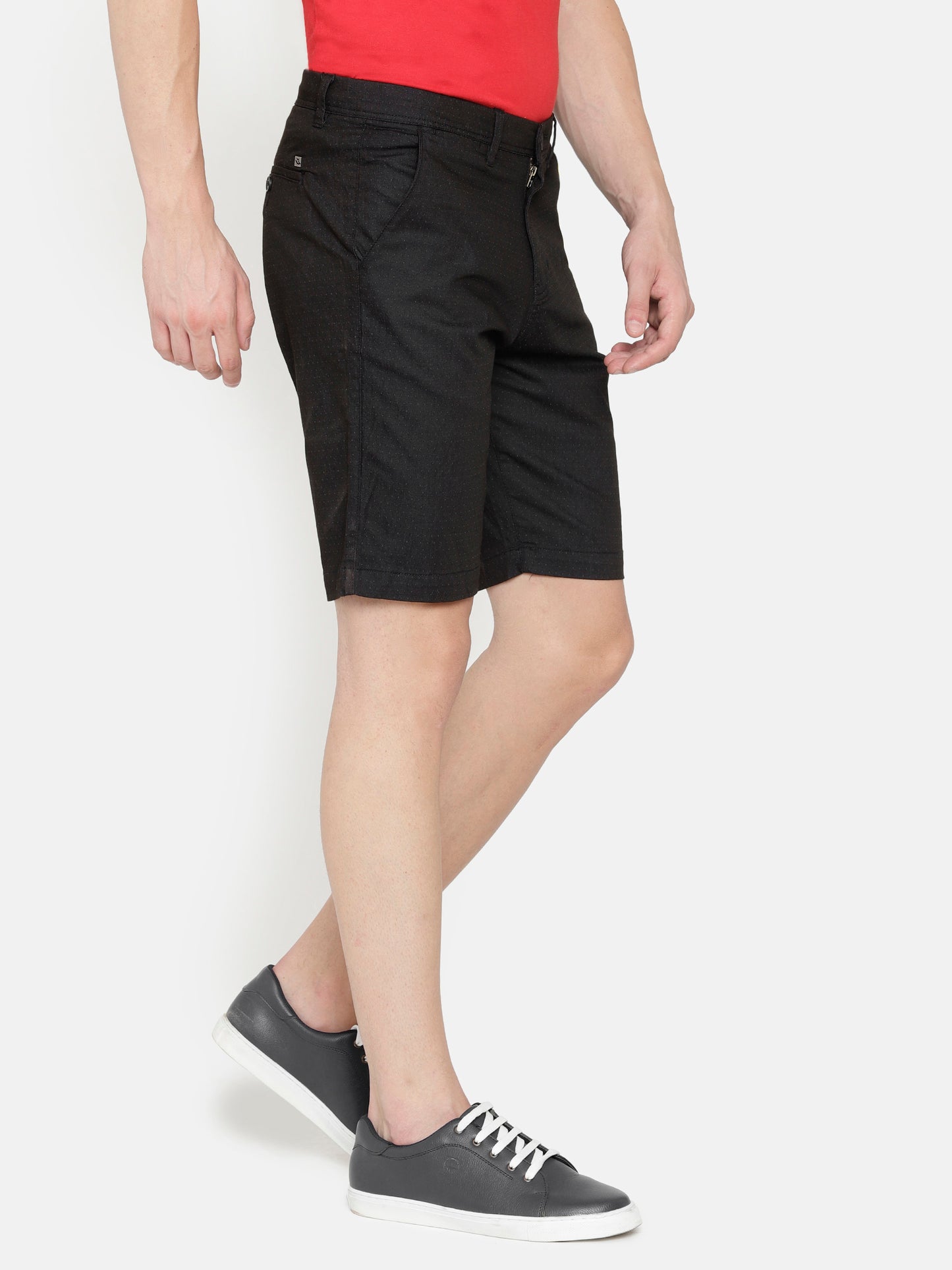 Casual Shorts in black color