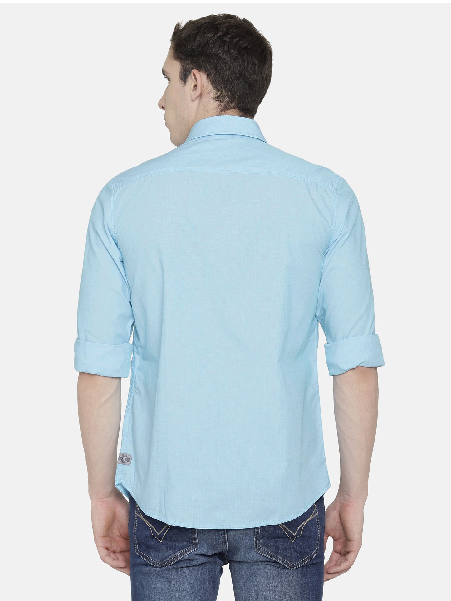 Sky Blue Linen Shirt