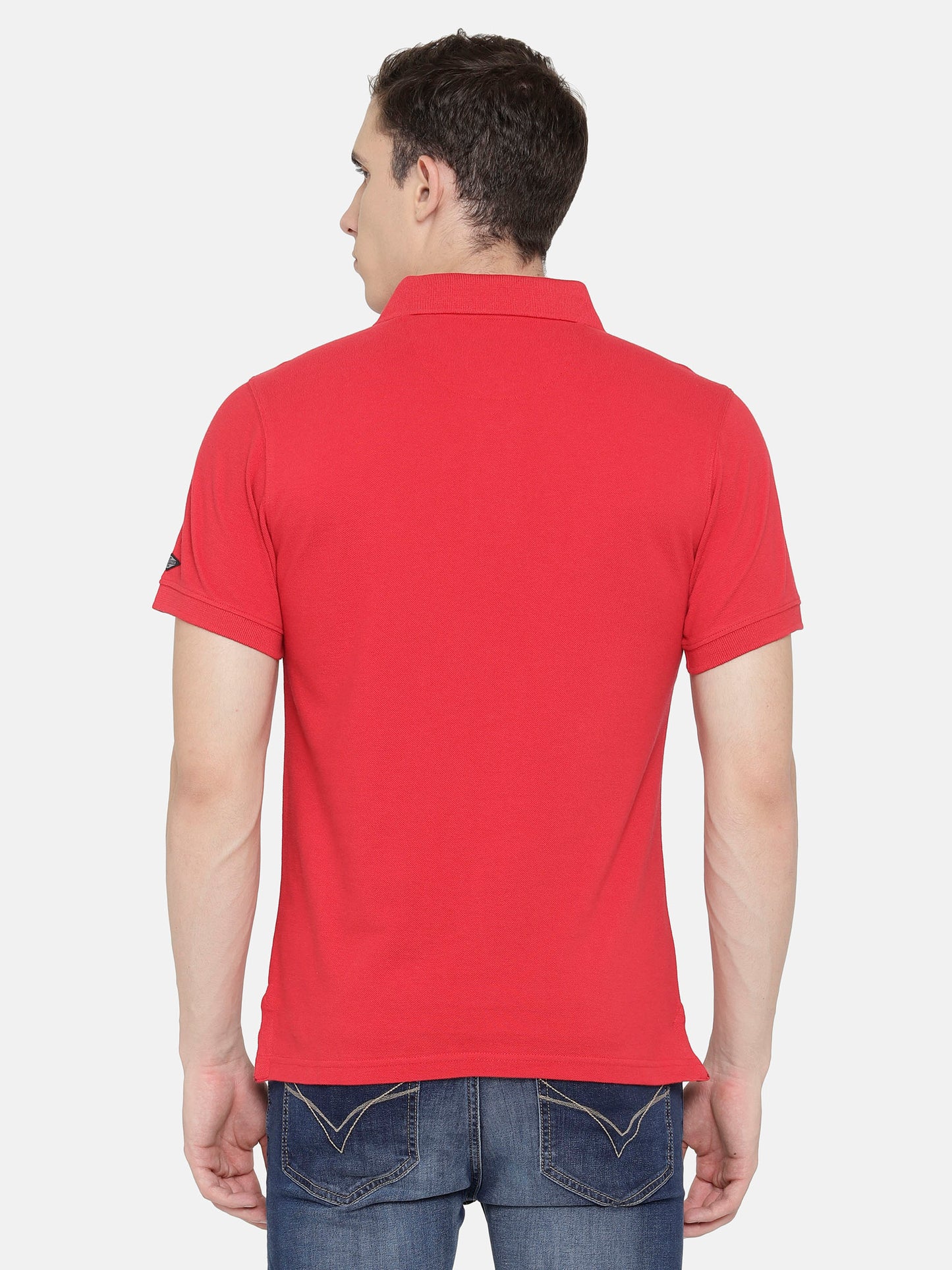 Red Polo T-Shirt pique